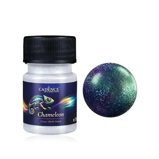 Cadence Chameleon Renk Değiştiren Metalik Boya 30ML CHM02 (Mor-Mavi-Yeşil)