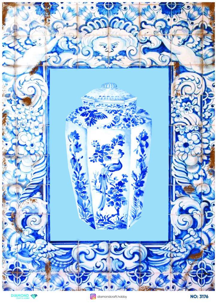 Diamond Pirinç Dekopaj Kağıdı - 3176