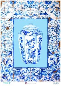 Diamond Pirinç Dekopaj Kağıdı - 3176