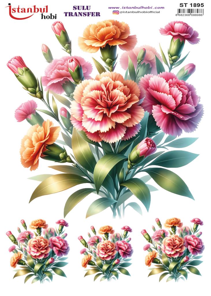 Sulu Transfer Kağıdı 25x35cm ST-1895