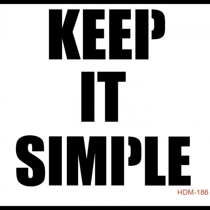 Cadence Home Dekor Stencil 25x25 HDM186