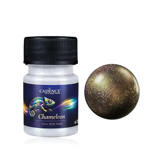 Cadence Chameleon Renk Değiştiren Metalik Boya 30ML CHM03 (Yeşil-Altın-Kırmızı)