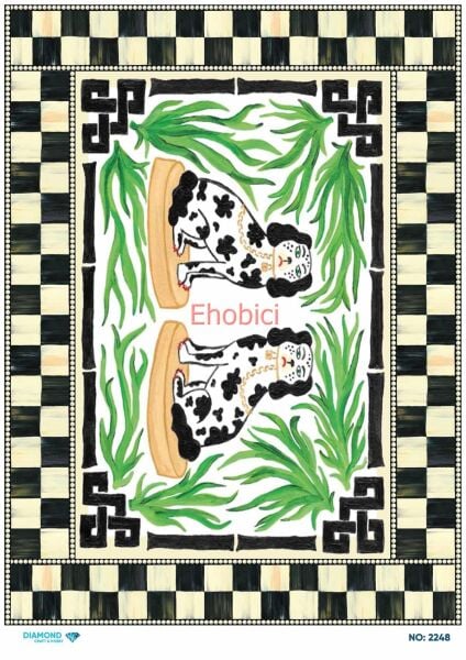 Diamond Pirinç Dekopaj Kağıdı - 2248