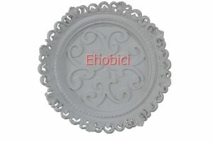 Polyester Yuvarlak İşlemeli Tabak 26x26cm T19