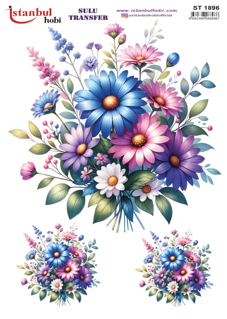 Sulu Transfer Kağıdı 25x35cm ST-1896