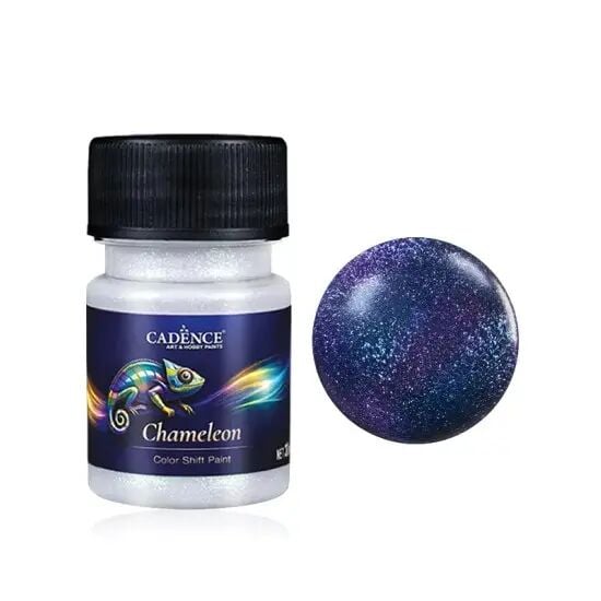 Cadence Chameleon Renk Değiştiren Metalik Boya 30ML CHM04 (Kırmızı-Mor-Mavi)