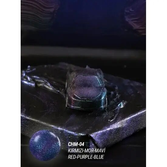 Cadence Chameleon Renk Değiştiren Metalik Boya 30ML CHM04 (Kırmızı-Mor-Mavi)