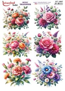 Sulu Transfer Kağıdı 25x35cm ST-1897