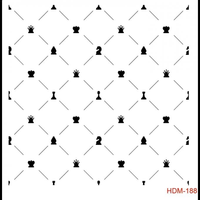 Cadence Home Dekor Stencil 25x25 HDM188