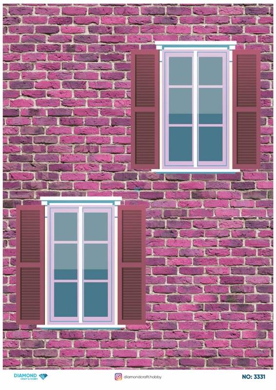 Diamond Pirinç Dekopaj Kağıdı - 3331