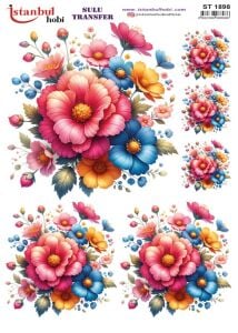 Sulu Transfer Kağıdı 25x35cm ST-1898