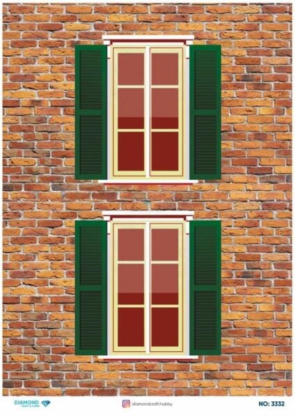 Diamond Pirinç Dekopaj Kağıdı - 3332