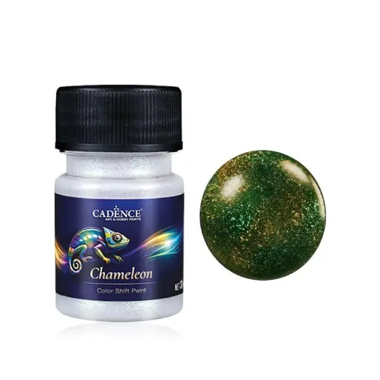 Cadence Chameleon Renk Değiştiren Metalik Boya 30ML CHM05 (Mavi-Yeşil-Altın)