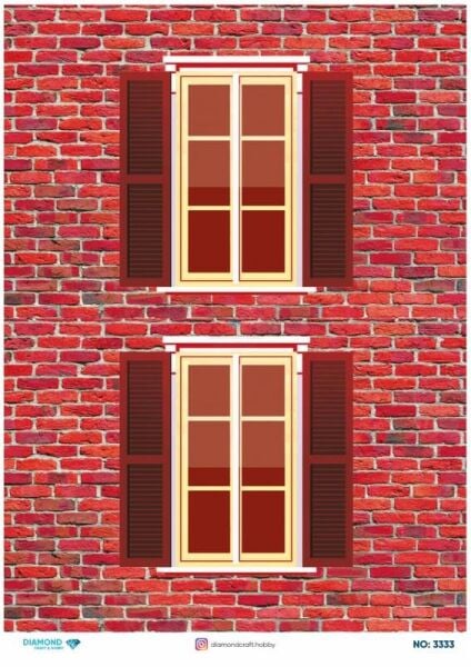 Diamond Pirinç Dekopaj Kağıdı - 3333