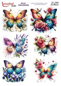 Sulu Transfer Kağıdı 25x35cm ST-1954