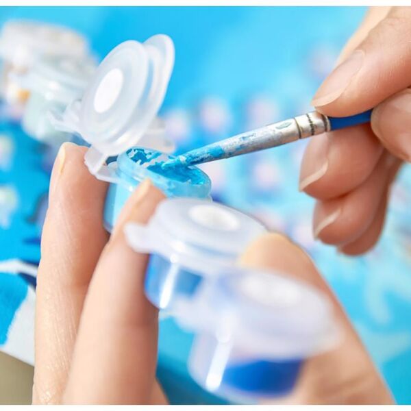 Plastik Boya Kabı 3ml 5 x 6 lı Set