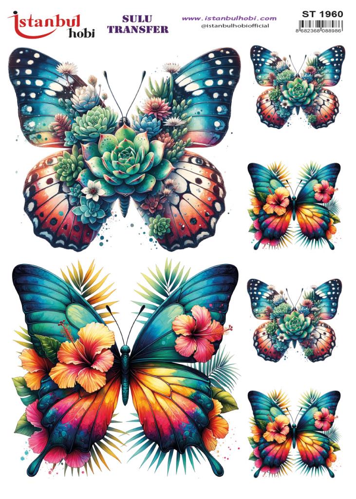 Sulu Transfer Kağıdı 25x35cm ST-1960