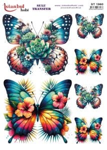 Sulu Transfer Kağıdı 25x35cm ST-1960