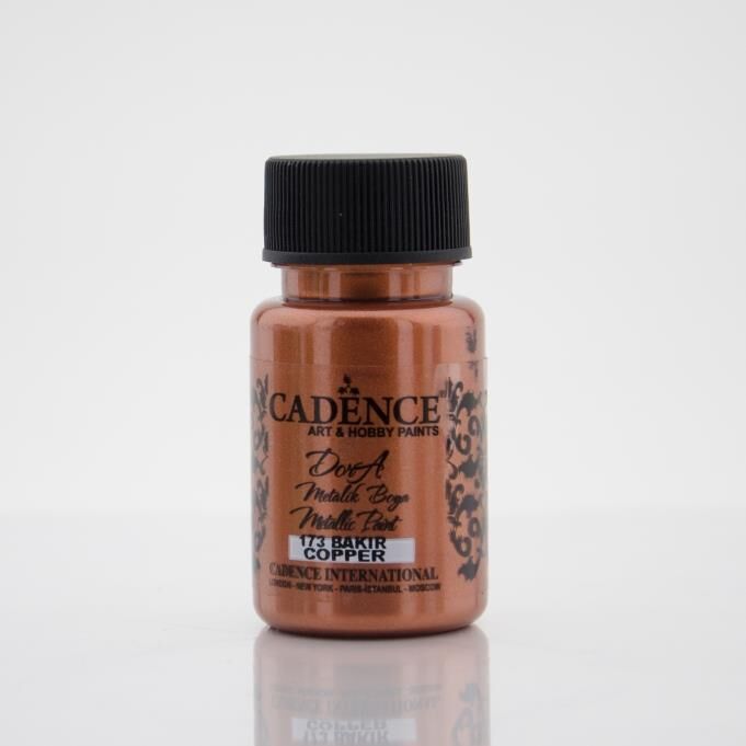 Cadence Dora Metalik Boya 173 Bakır 50ML
