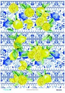 Diamond Pirinç Dekopaj Kağıdı - 3336