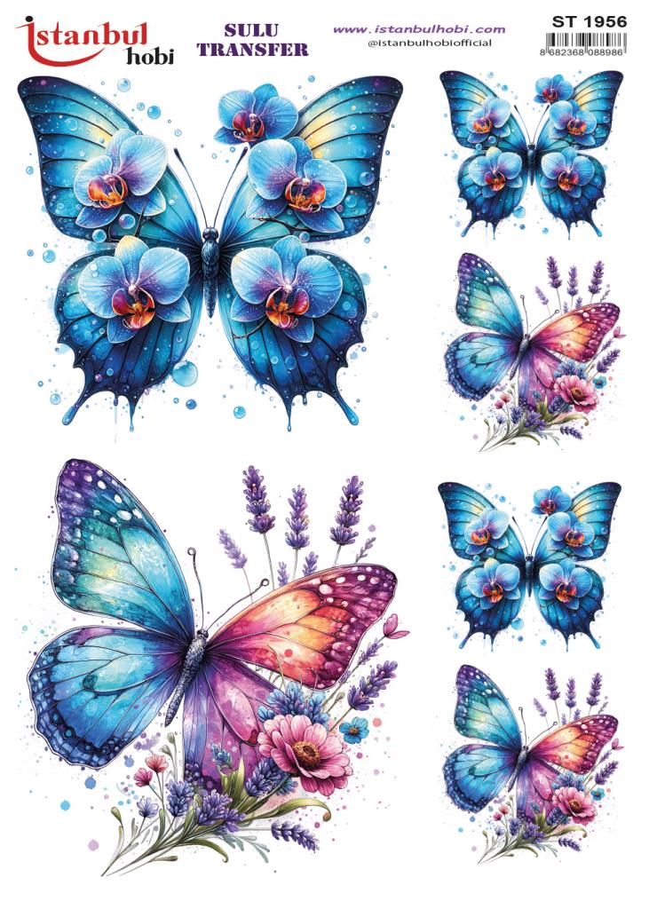 Sulu Transfer Kağıdı 25x35cm ST-1956