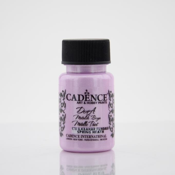 Cadence Dora Metalik Boya 178 İlkbahar Fundası 50ML