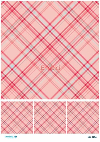 Diamond Pirinç Dekopaj Kağıdı - 2256