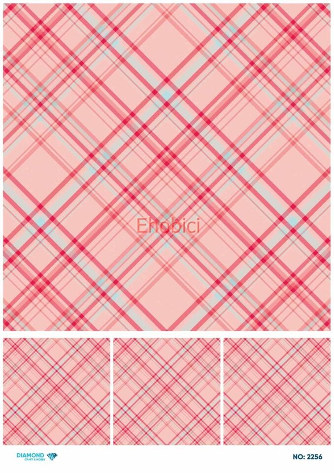 Diamond Pirinç Dekopaj Kağıdı - 2256