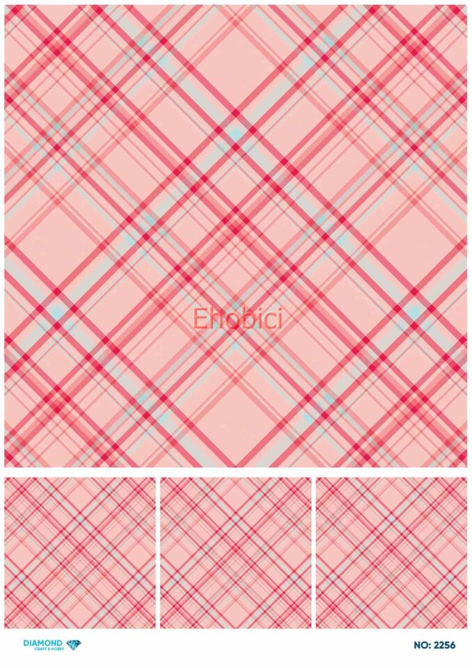 Diamond Pirinç Dekopaj Kağıdı - 2256