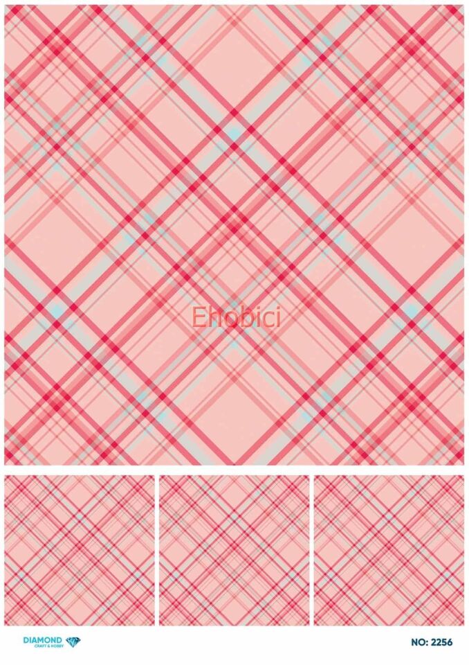 Diamond Pirinç Dekopaj Kağıdı - 2256