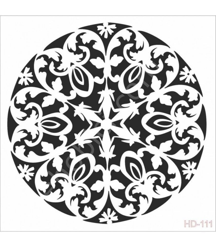 HD111 Cadence Home Dekor Stencil 45x45