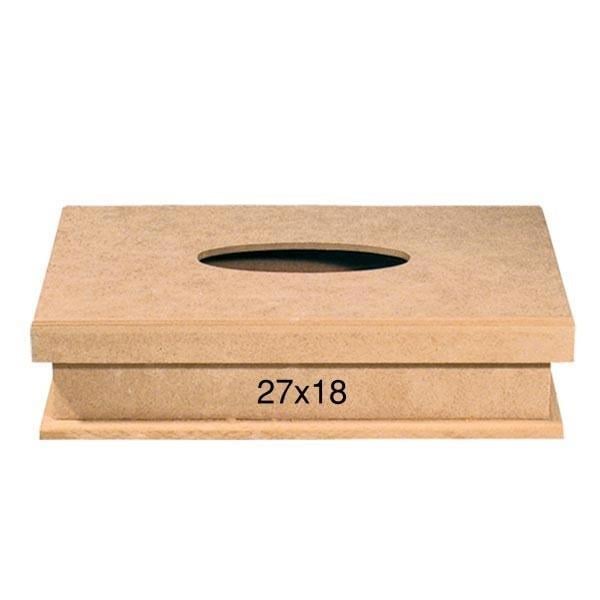 Ahşap Kleenex Peçetelik 27x18cm F792
