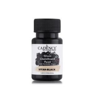 Cadence Cam Kara Tahta Boyası - Siyah 50ml