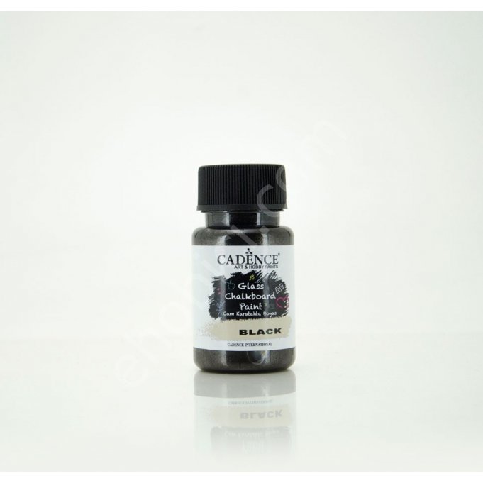 Cadence Cam Kara Tahta Boyası - Siyah 50ml
