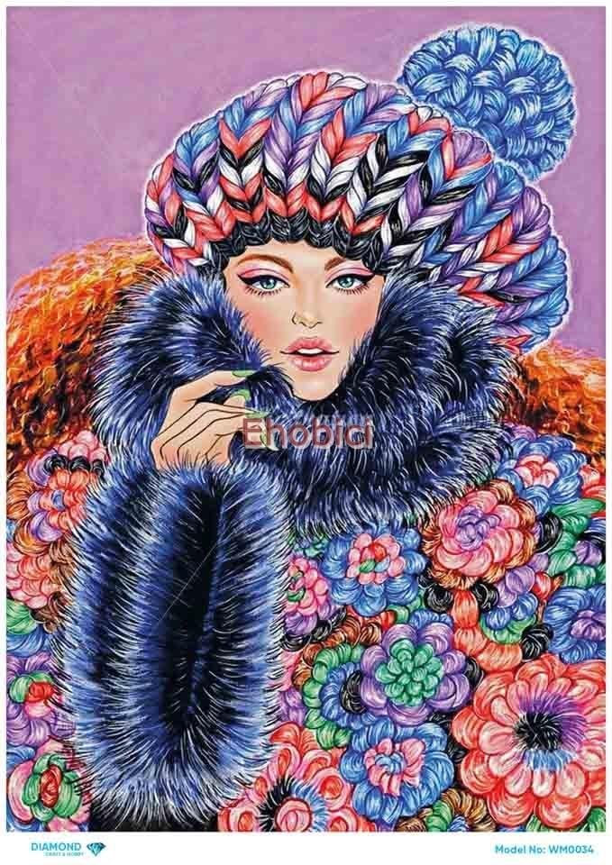 Diamond Pirinç Dekopaj Kağıdı - WM-034