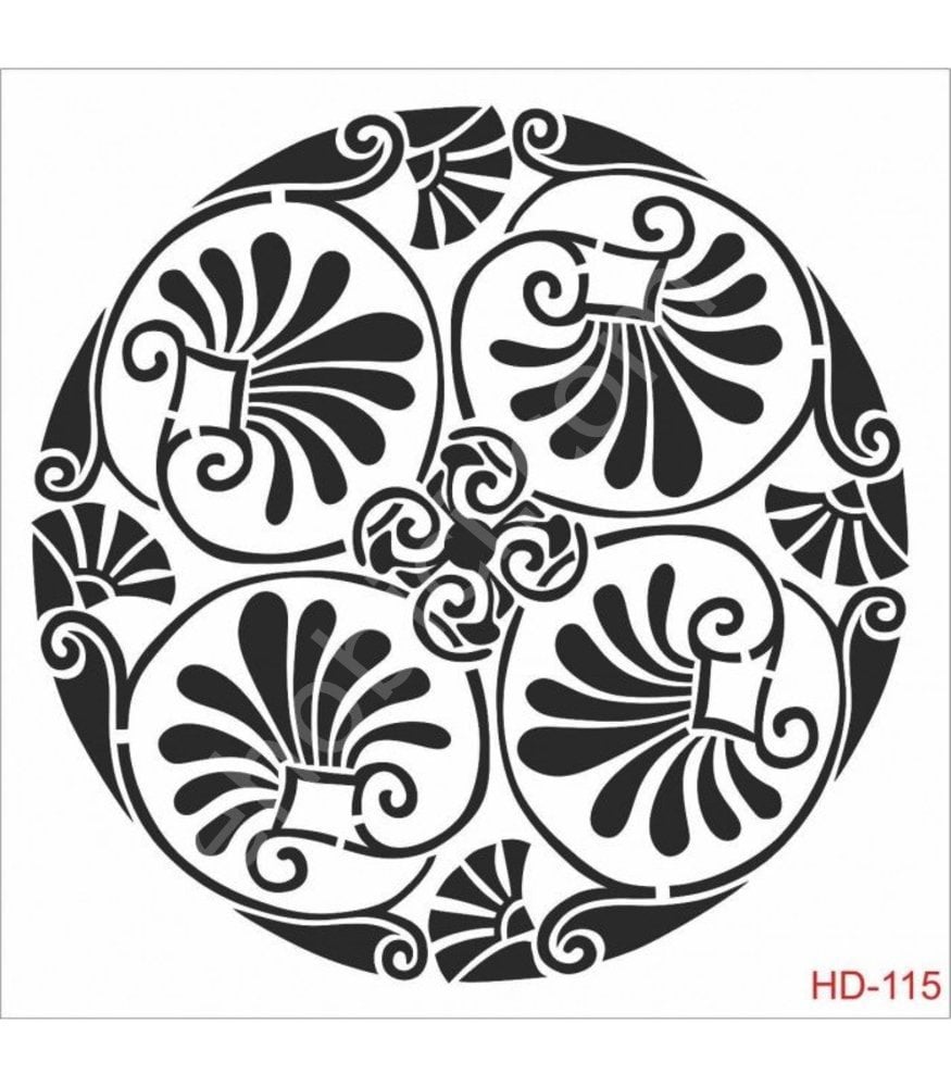 HD115 Cadence Home Dekor Stencil 45x45
