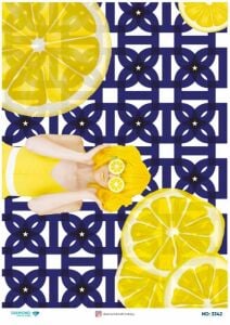 Diamond Pirinç Dekopaj Kağıdı - 3342