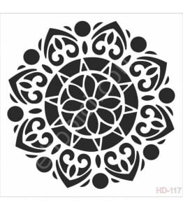 HD117 Cadence Home Dekor Stencil 45x45