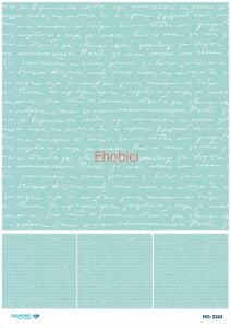 Diamond Pirinç Dekopaj Kağıdı - 2262