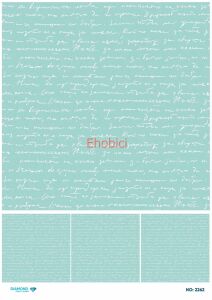 Diamond Pirinç Dekopaj Kağıdı - 2262