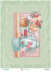 Diamond Pirinç Dekopaj Kağıdı - 3343