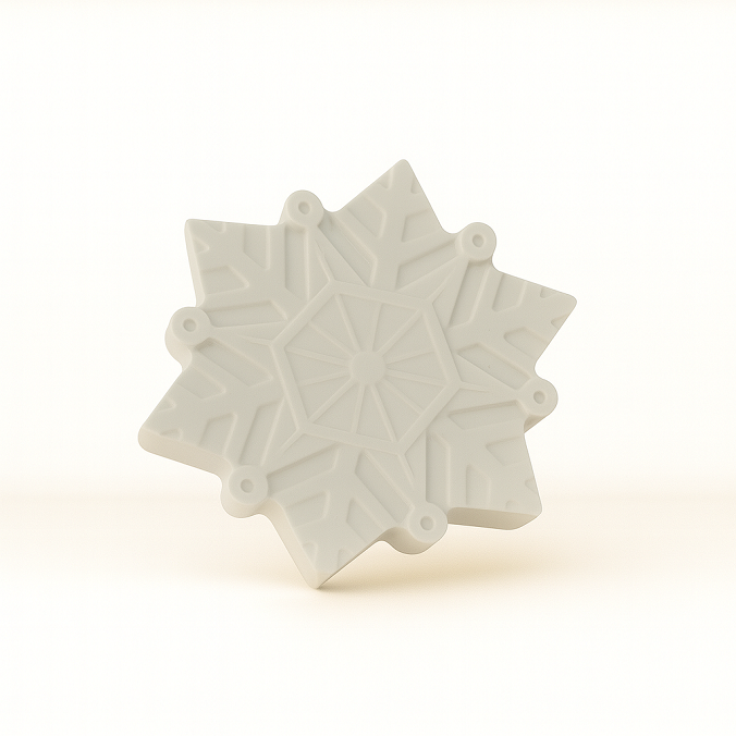 Kar Tanesi Figür 5x5cm