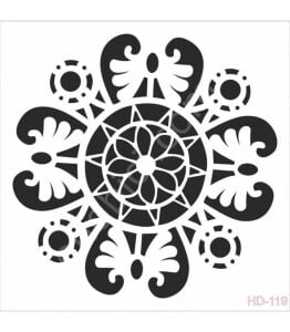 HD119 Cadence Home Dekor Stencil 45x45