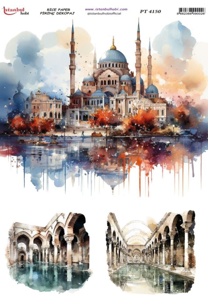 Pirinç Dekopaj Kağıdı 30x42cm PT-4150
