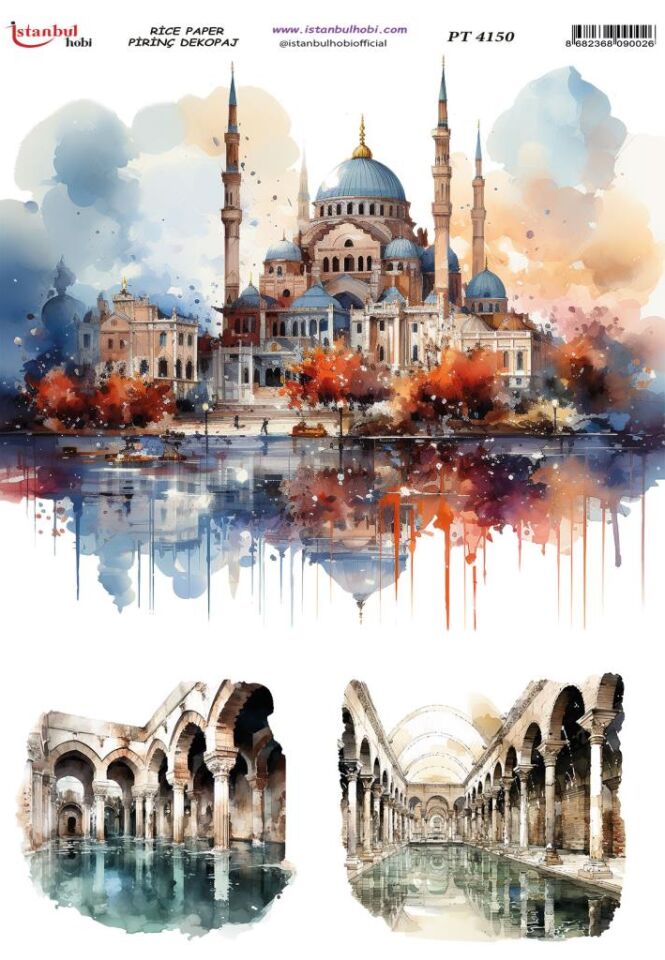 Pirinç Dekopaj Kağıdı 30x42cm PT-4150