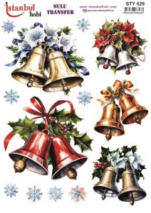 Yılbaşı Sulu Transfer 25x35cm STY029