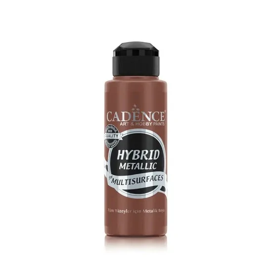 Cadence Hibrit Metalik Multisurface Boya H817 Antik Kırmızı 120ml