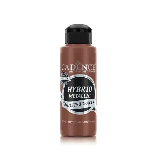 Cadence Hibrit Metalik Multisurface Boya H817 Antik Kırmızı 120ml