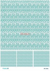 Diamond Pirinç Dekopaj Kağıdı - 2264