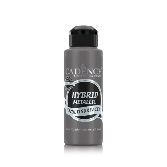 Cadence Hibrit Metalik Multisurface Boya H819 Antik Antrasit 120ml